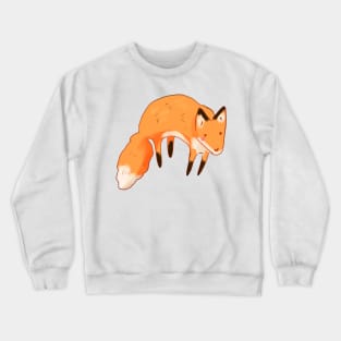 Cute fox jumping Crewneck Sweatshirt